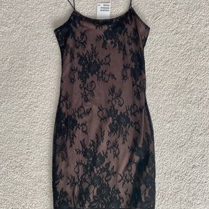 H&M lace bodycon dress size 4 NWT